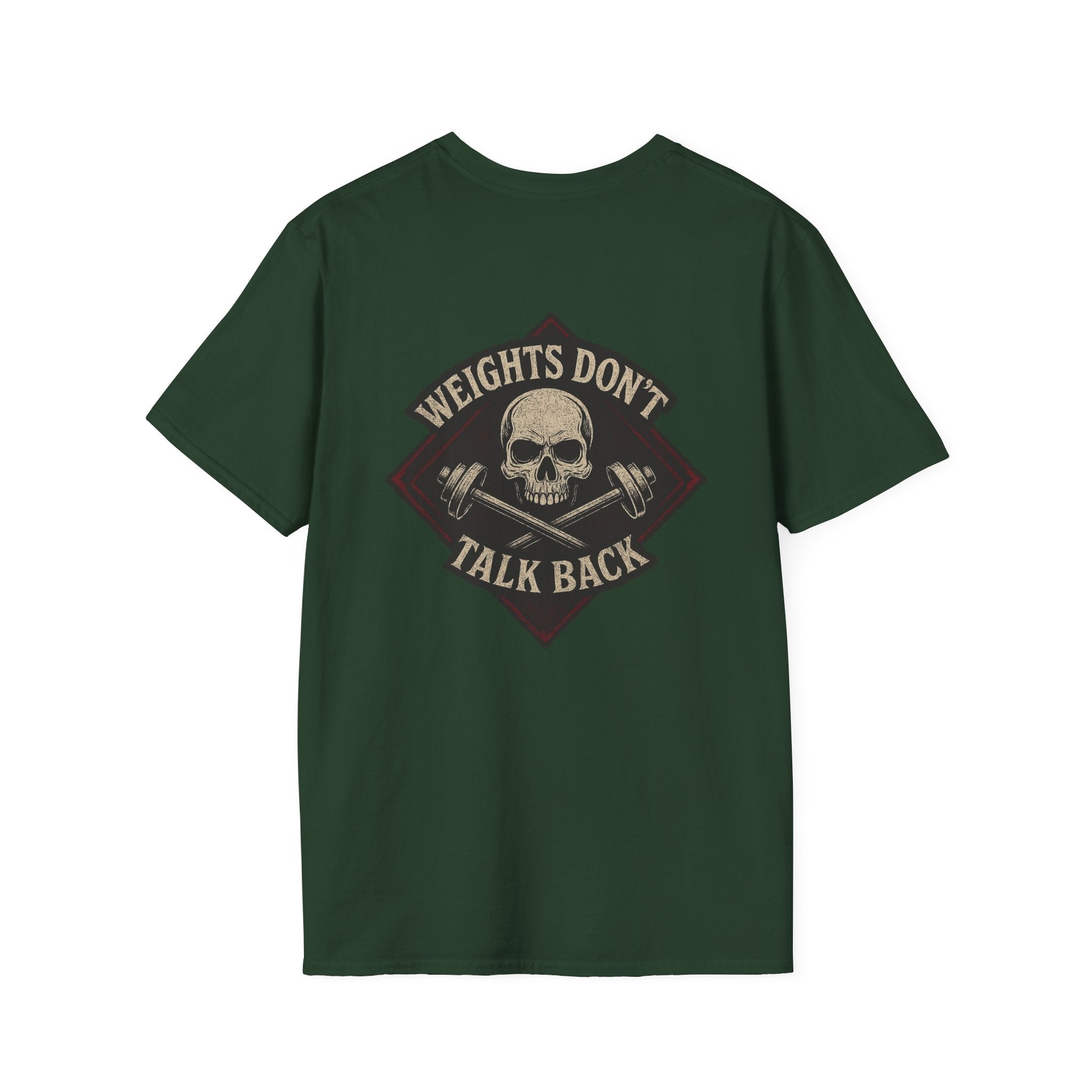 Funny Grunge Weightlifting T-shirt