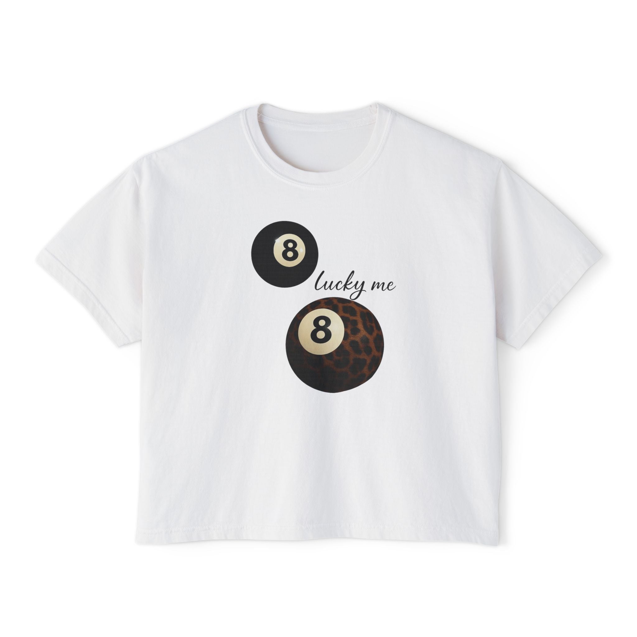 Lucky 8 Leopard Tee