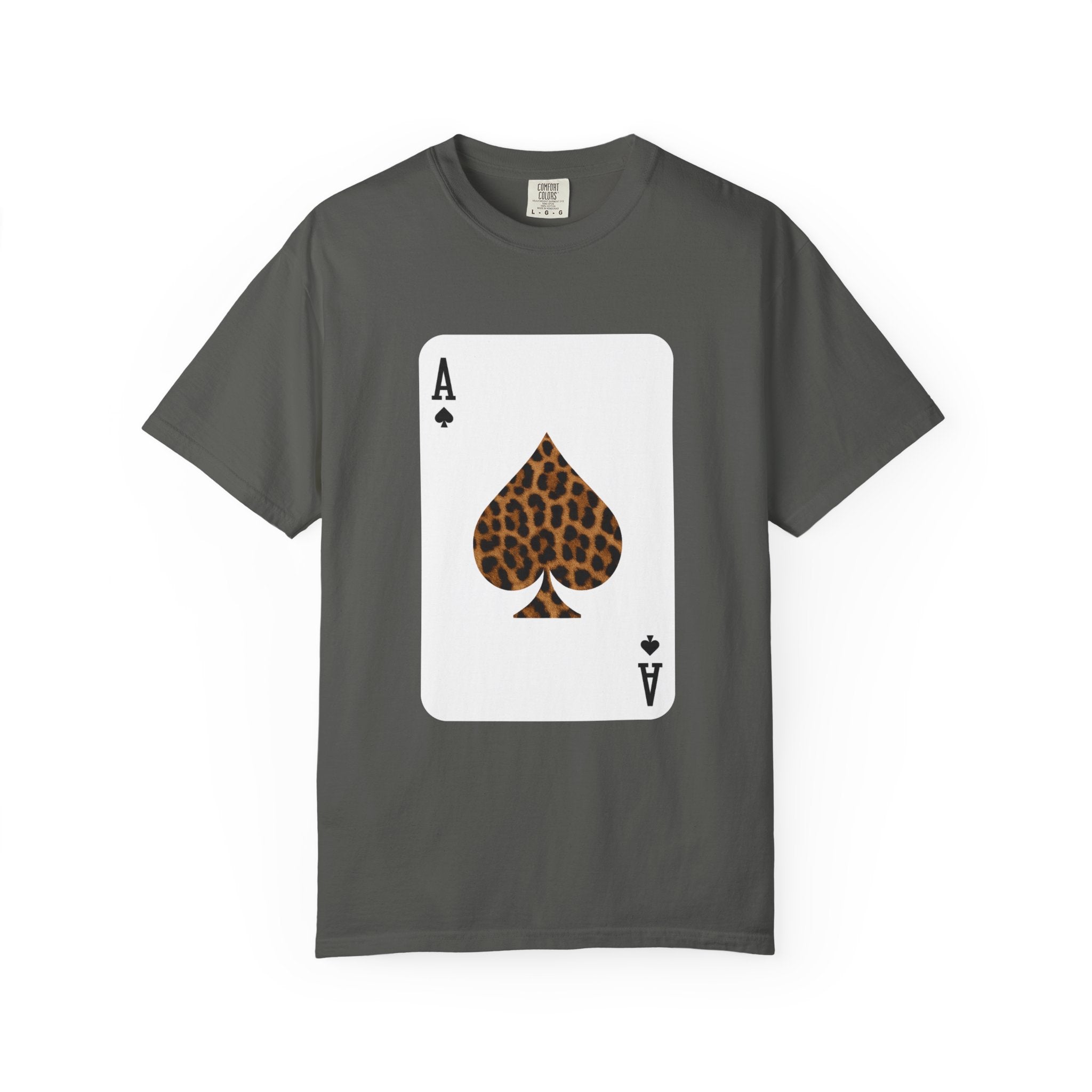Playing Card Leopard Ace Tee