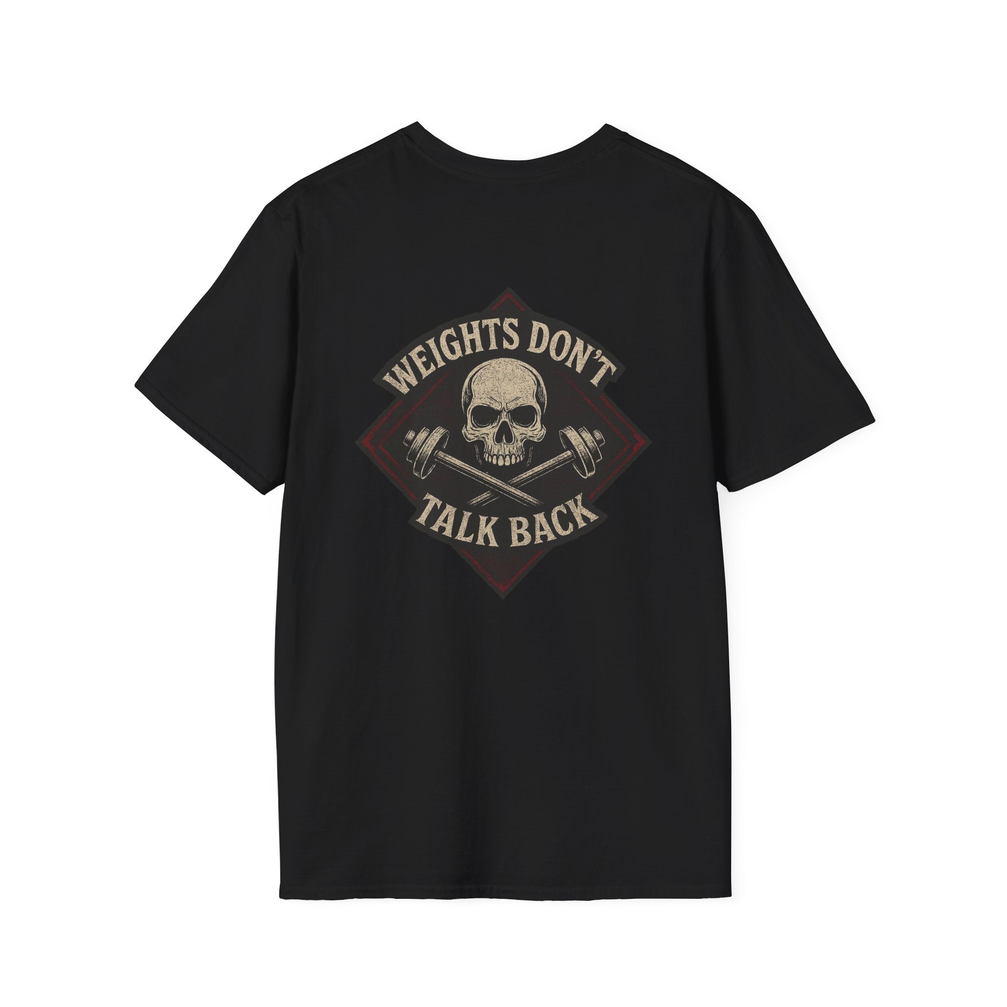 Funny Grunge Weightlifting T-shirt