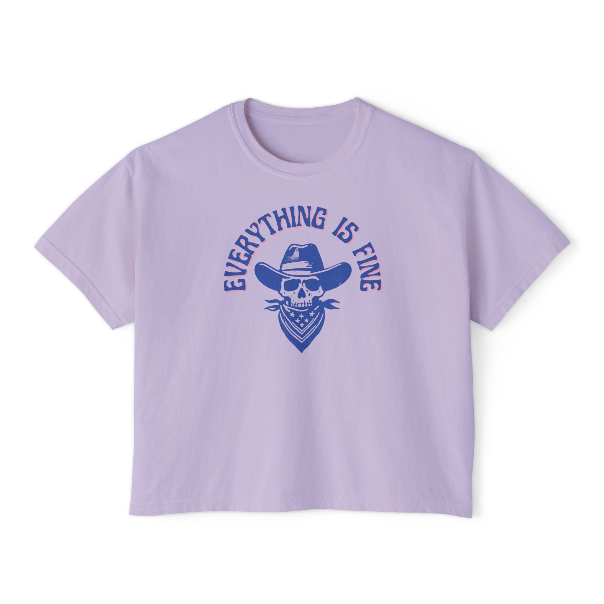 Everything is Fine Boxy Tee