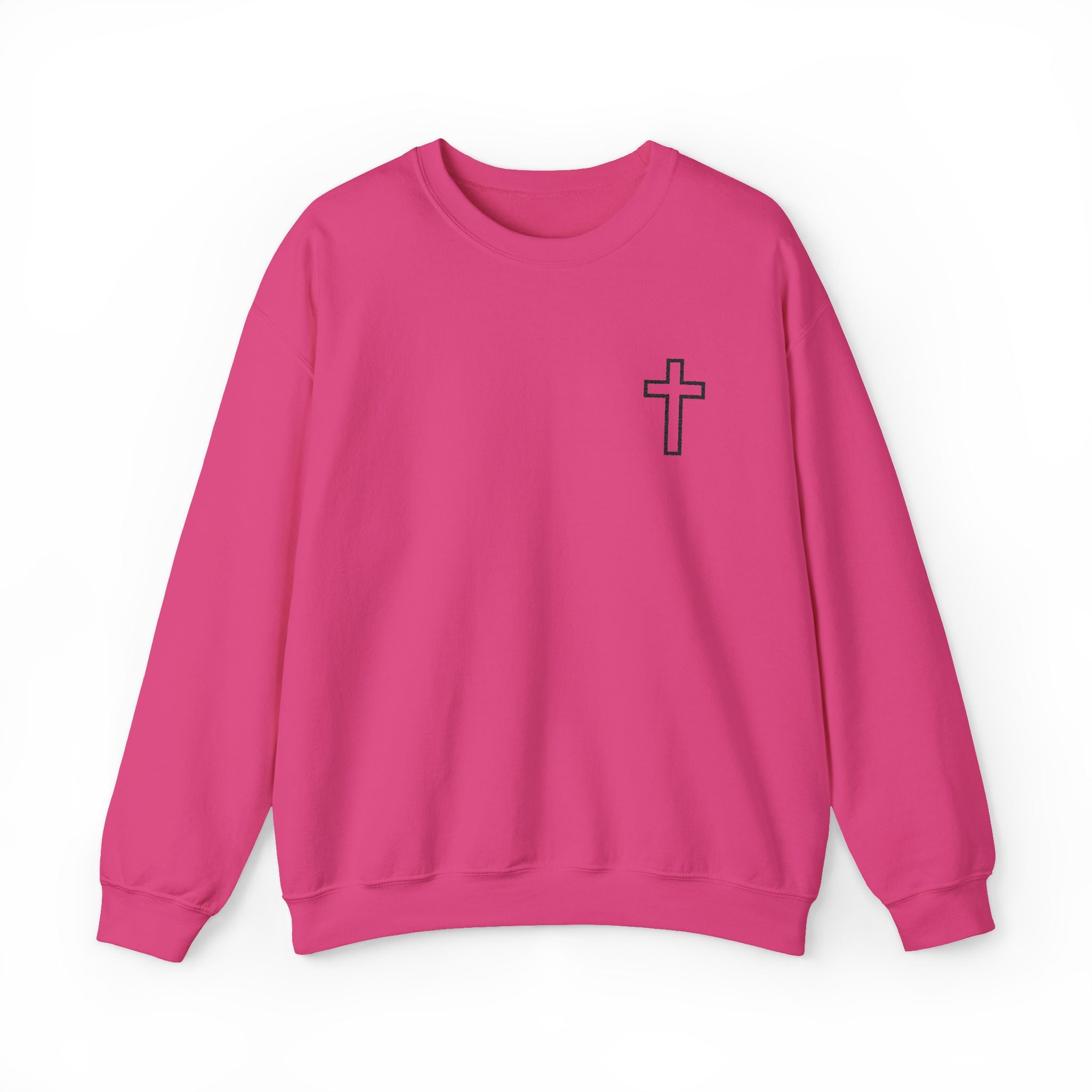 Embroidered Cross Sweatshirt