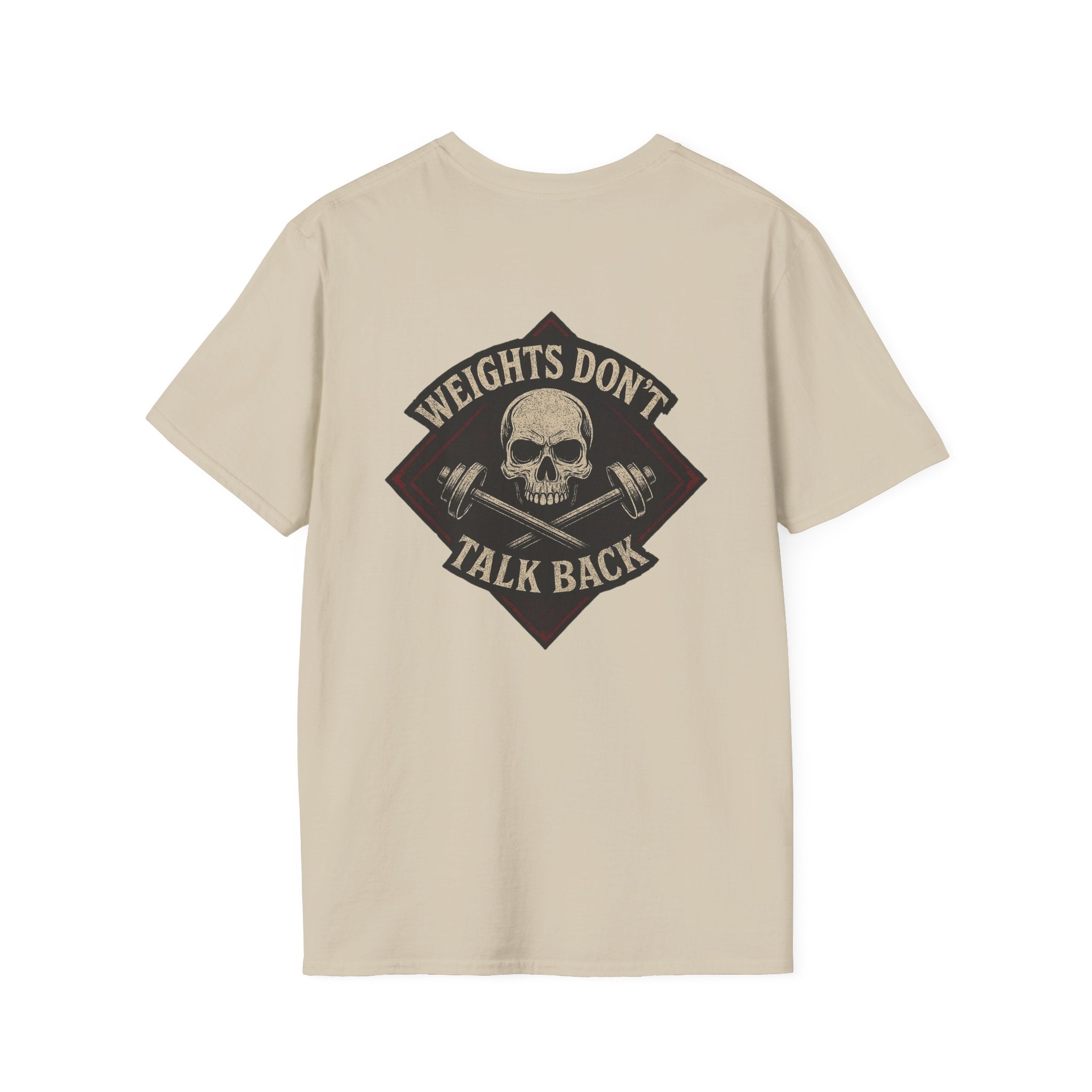 Funny Grunge Weightlifting T-shirt