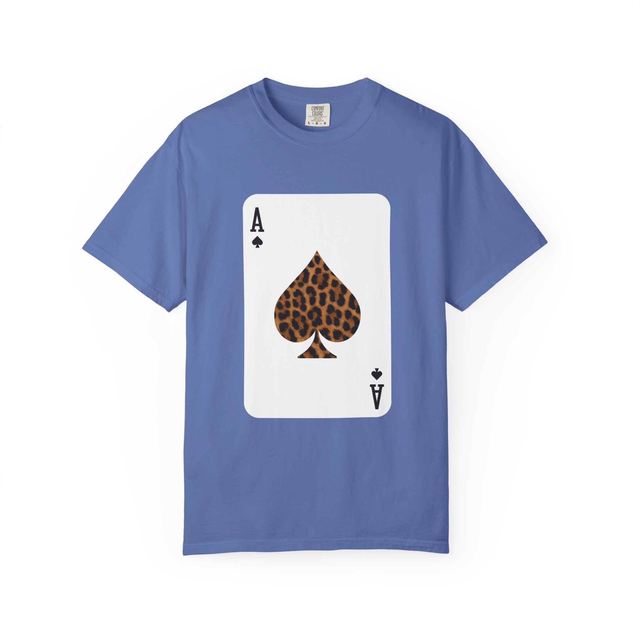 Playing Card Leopard Ace Tee