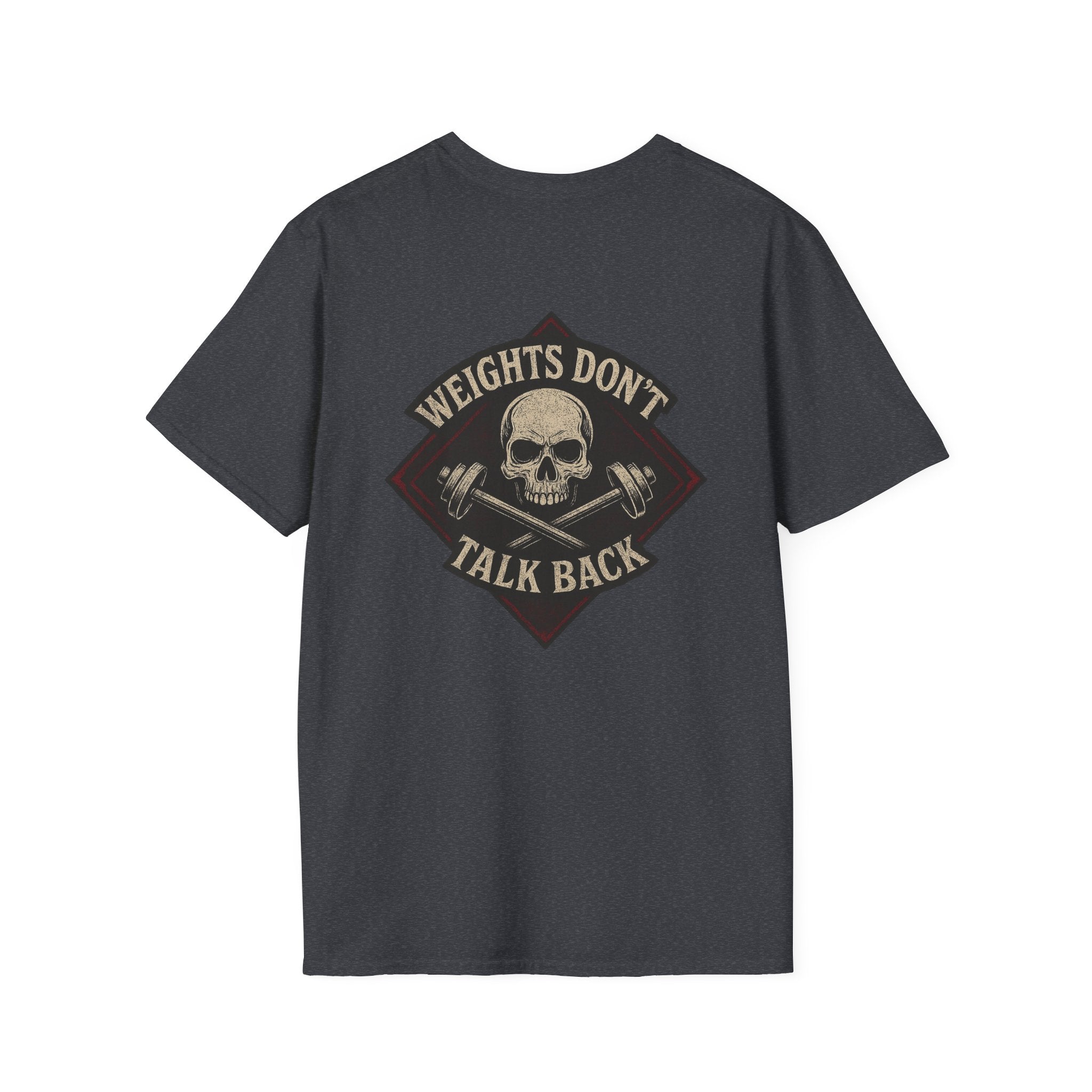 Funny Grunge Weightlifting T-shirt