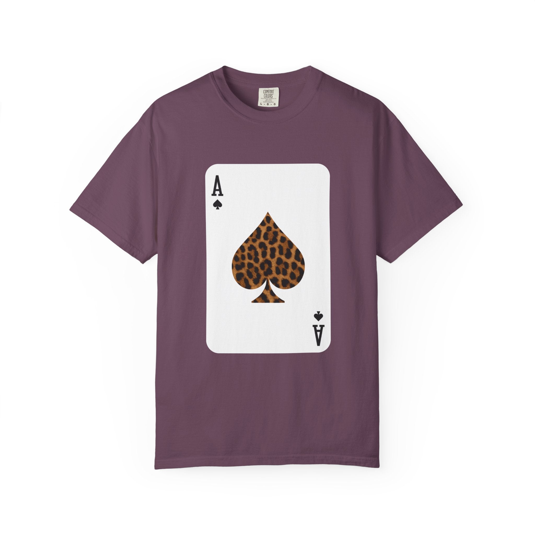 Playing Card Leopard Ace Tee