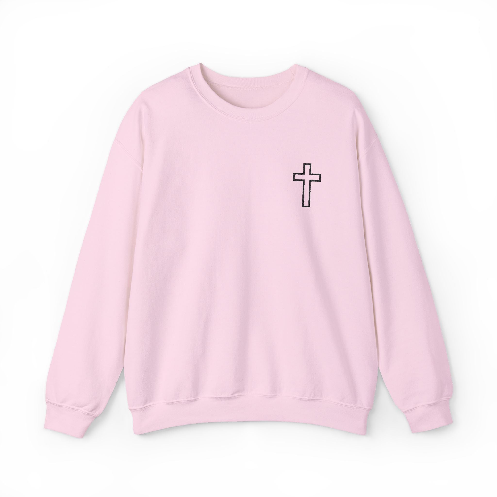 Embroidered Cross Sweatshirt