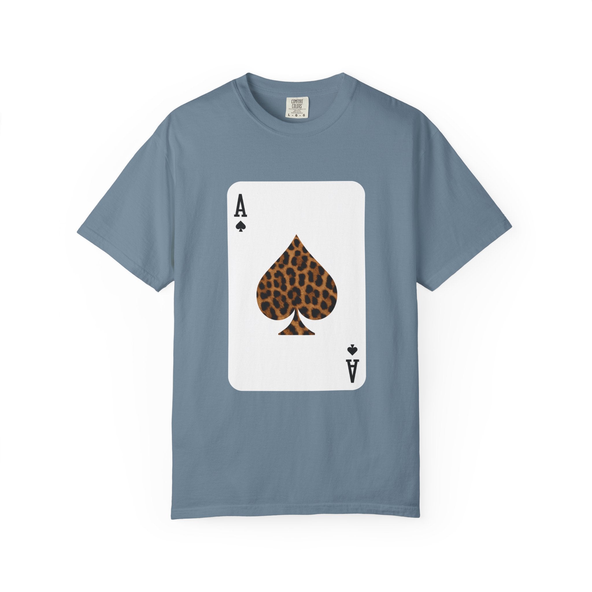 Playing Card Leopard Ace Tee