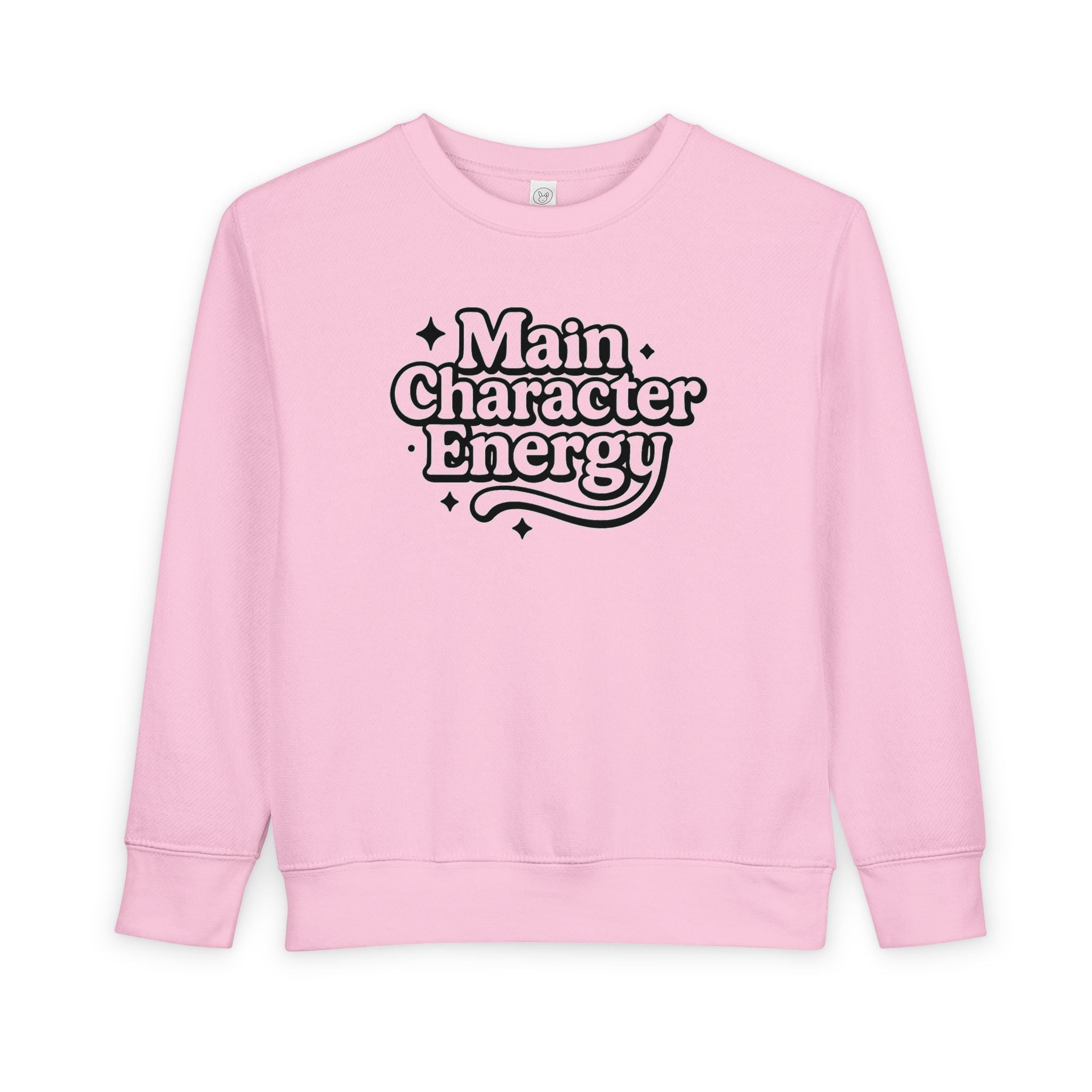 Main Character Energy Toddler Sweatshirt