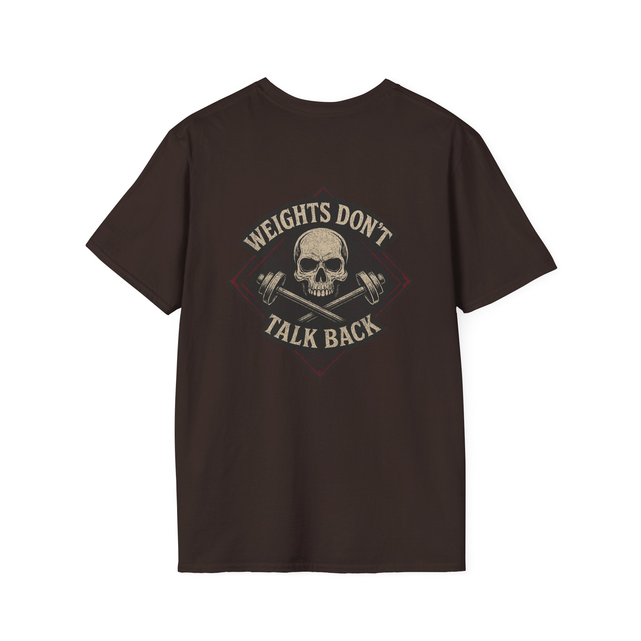 Funny Grunge Weightlifting T-shirt