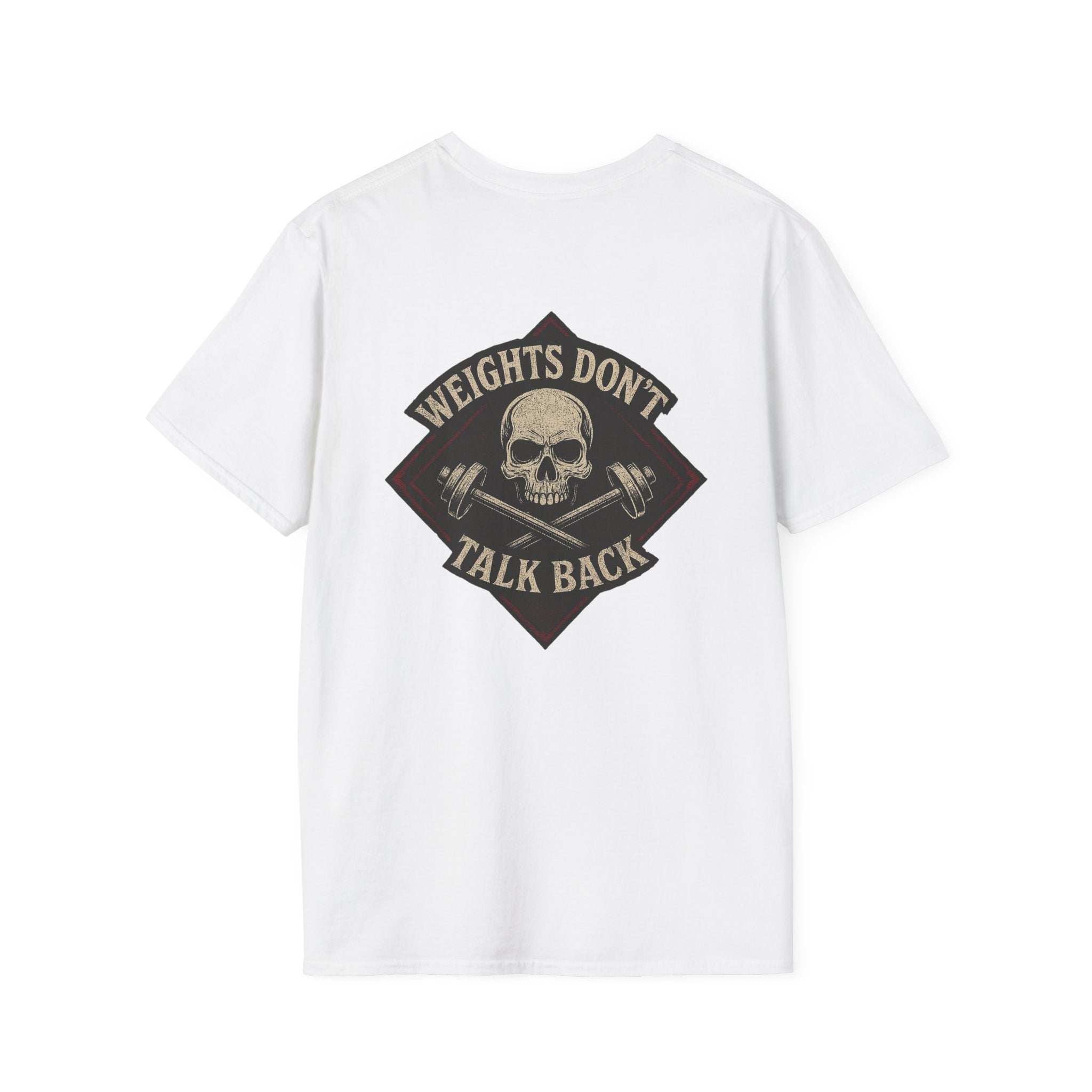 Funny Grunge Weightlifting T-shirt