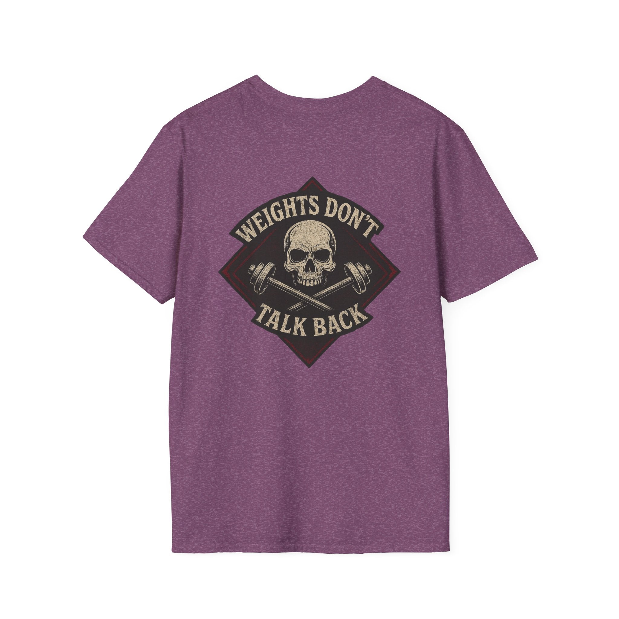 Funny Grunge Weightlifting T-shirt