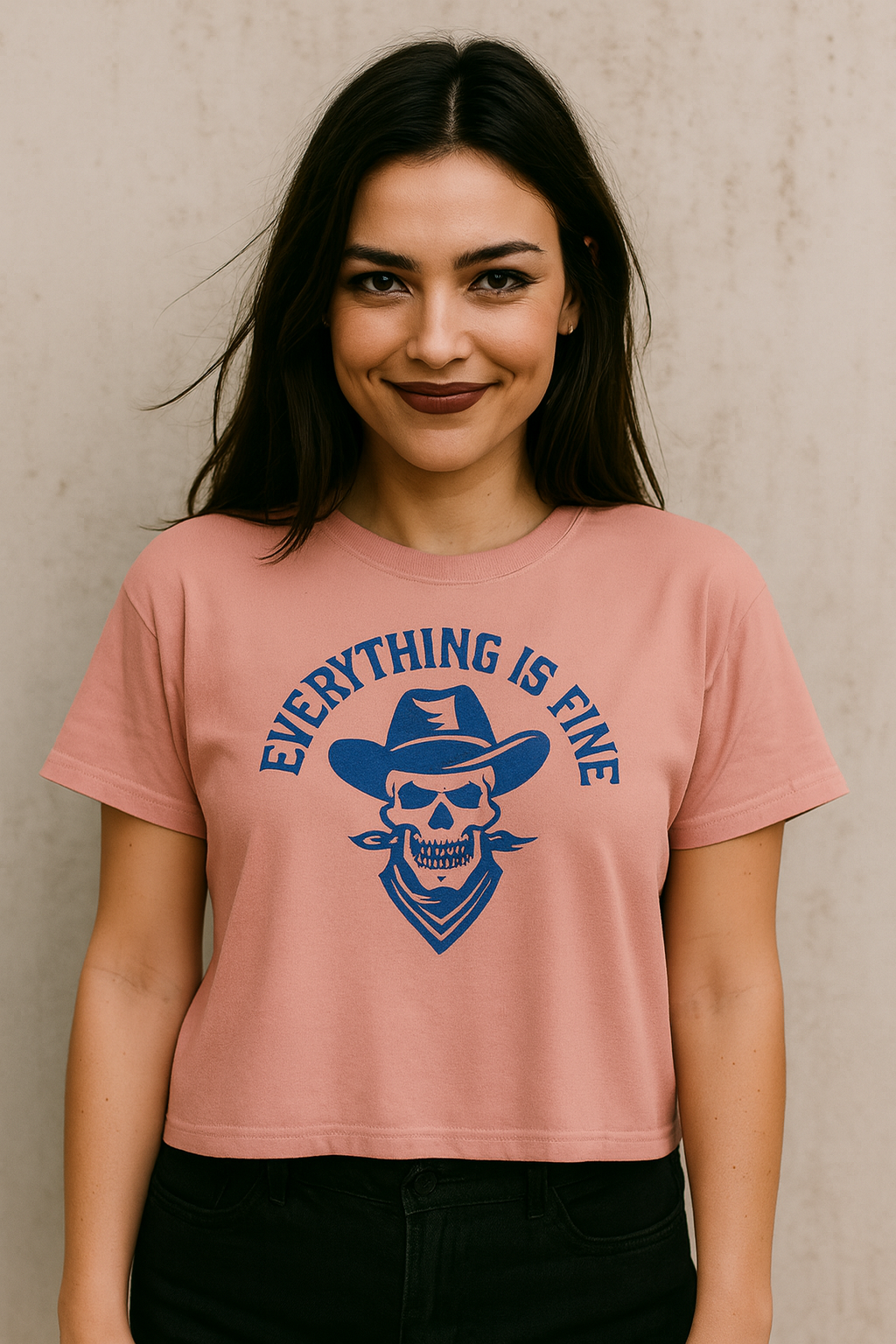 Everything is Fine Boxy Tee