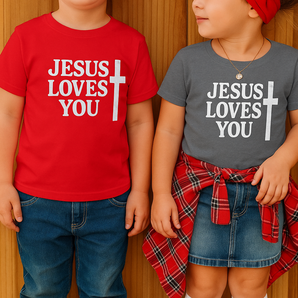 Jesus Loves You Toddler Tee