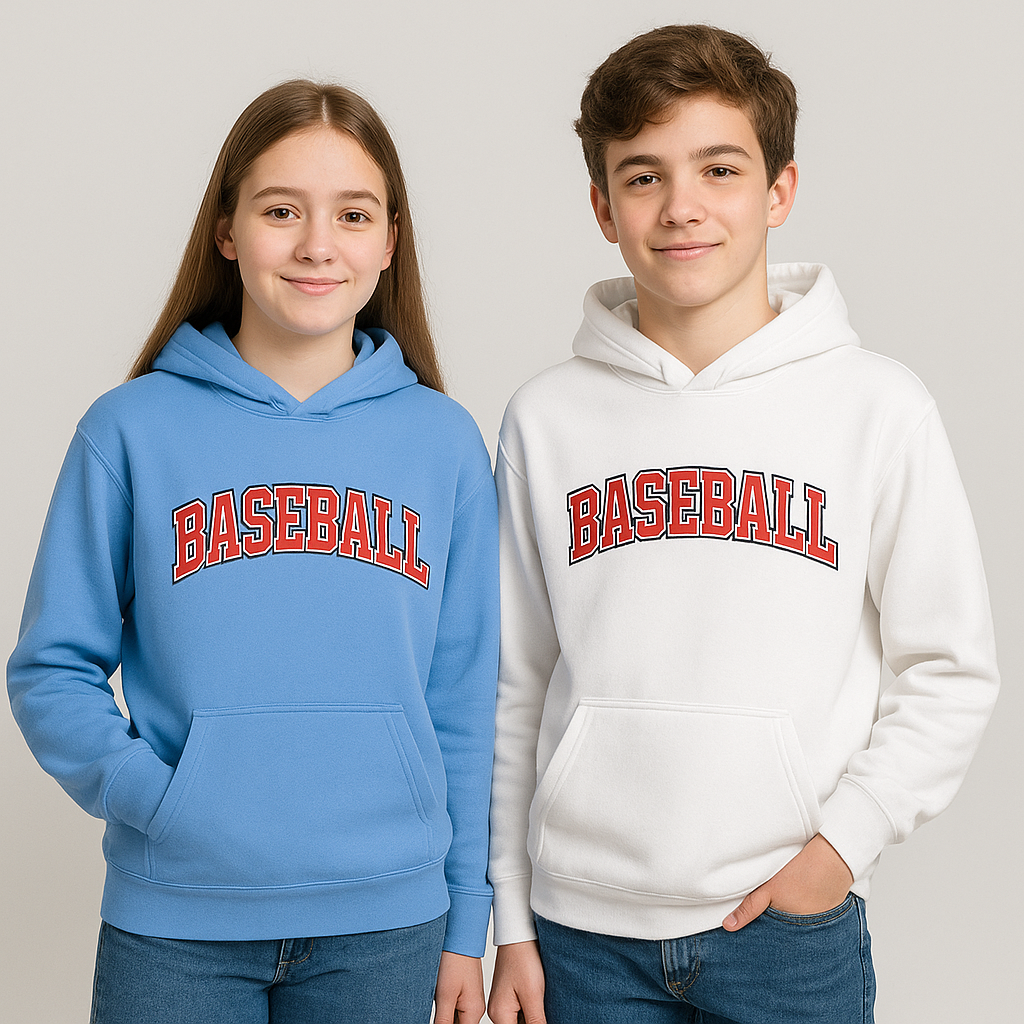 Baseball Kids Hoodie