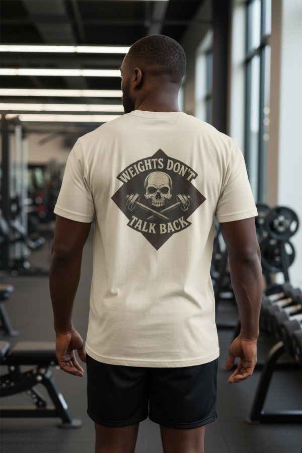 Funny Grunge Weightlifting T-shirt