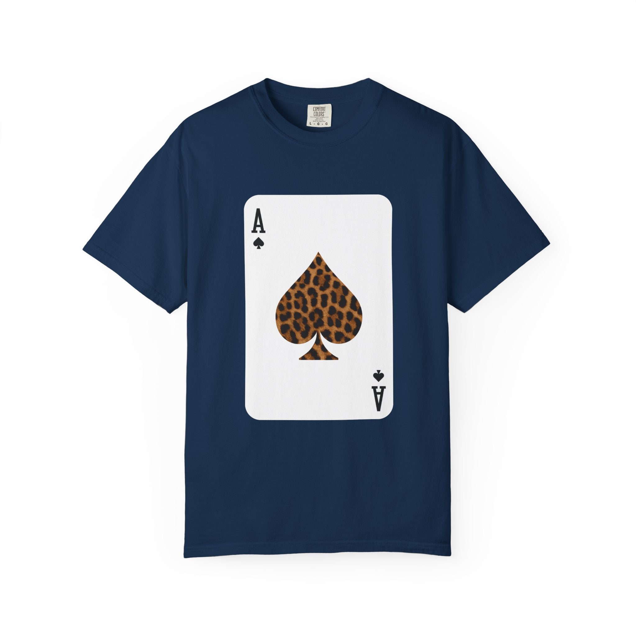 Playing Card Leopard Ace Tee