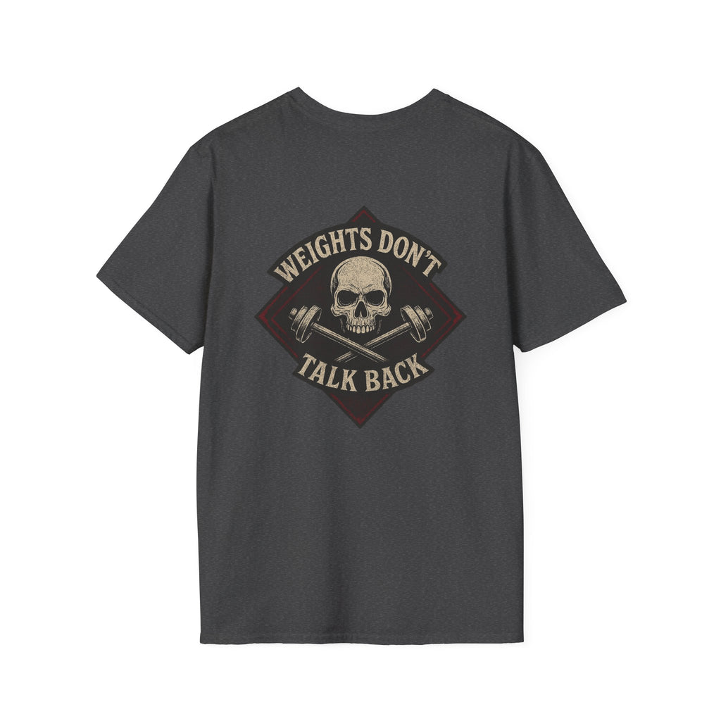 Funny Grunge Weightlifting T-shirt