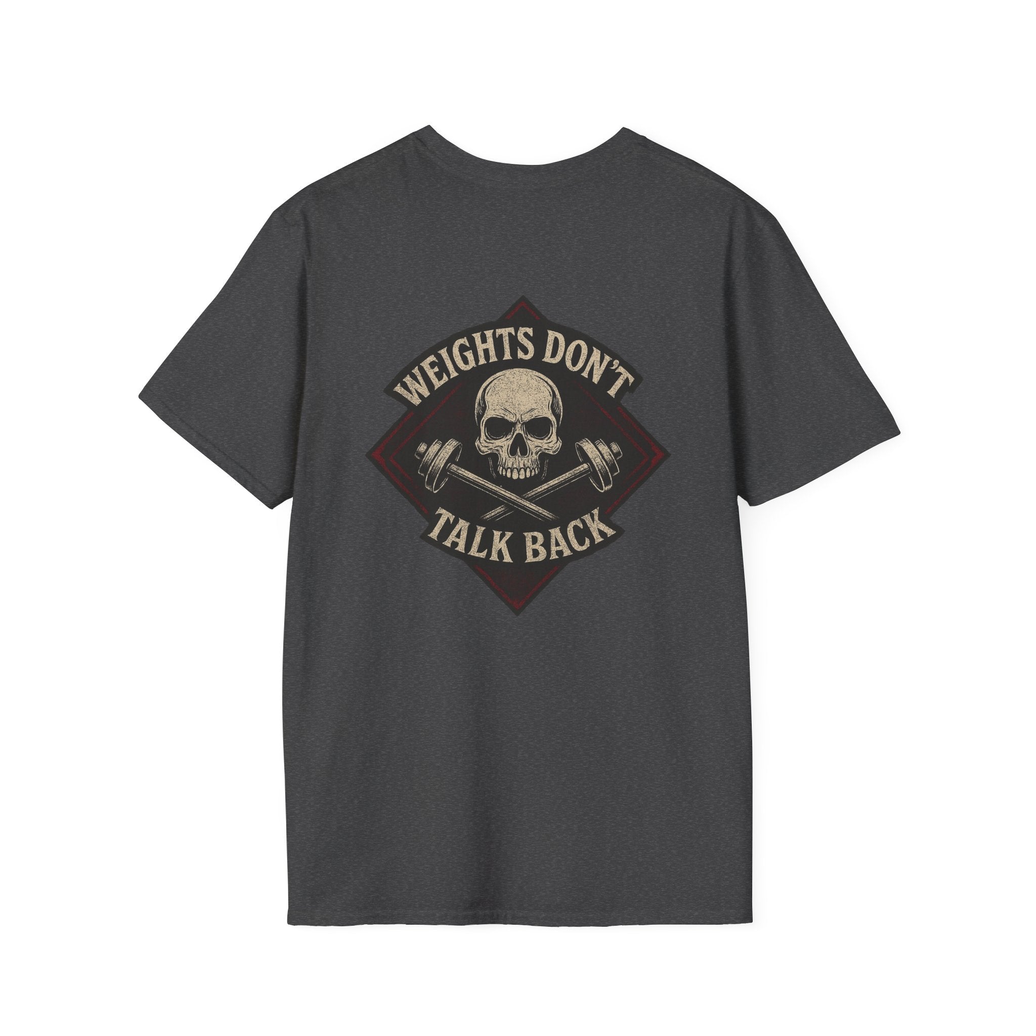 Funny Grunge Weightlifting T-shirt