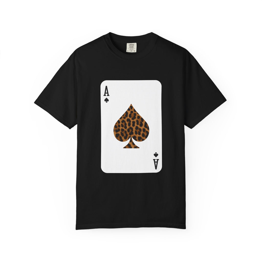 Playing Card Leopard Ace Tee