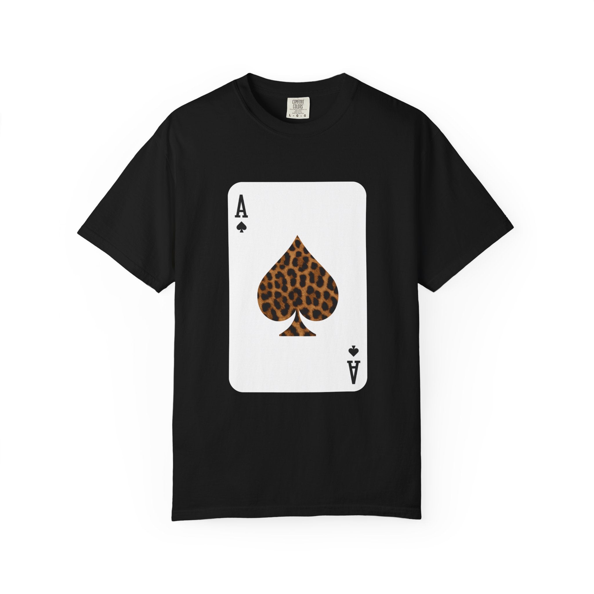 Playing Card Leopard Ace Tee