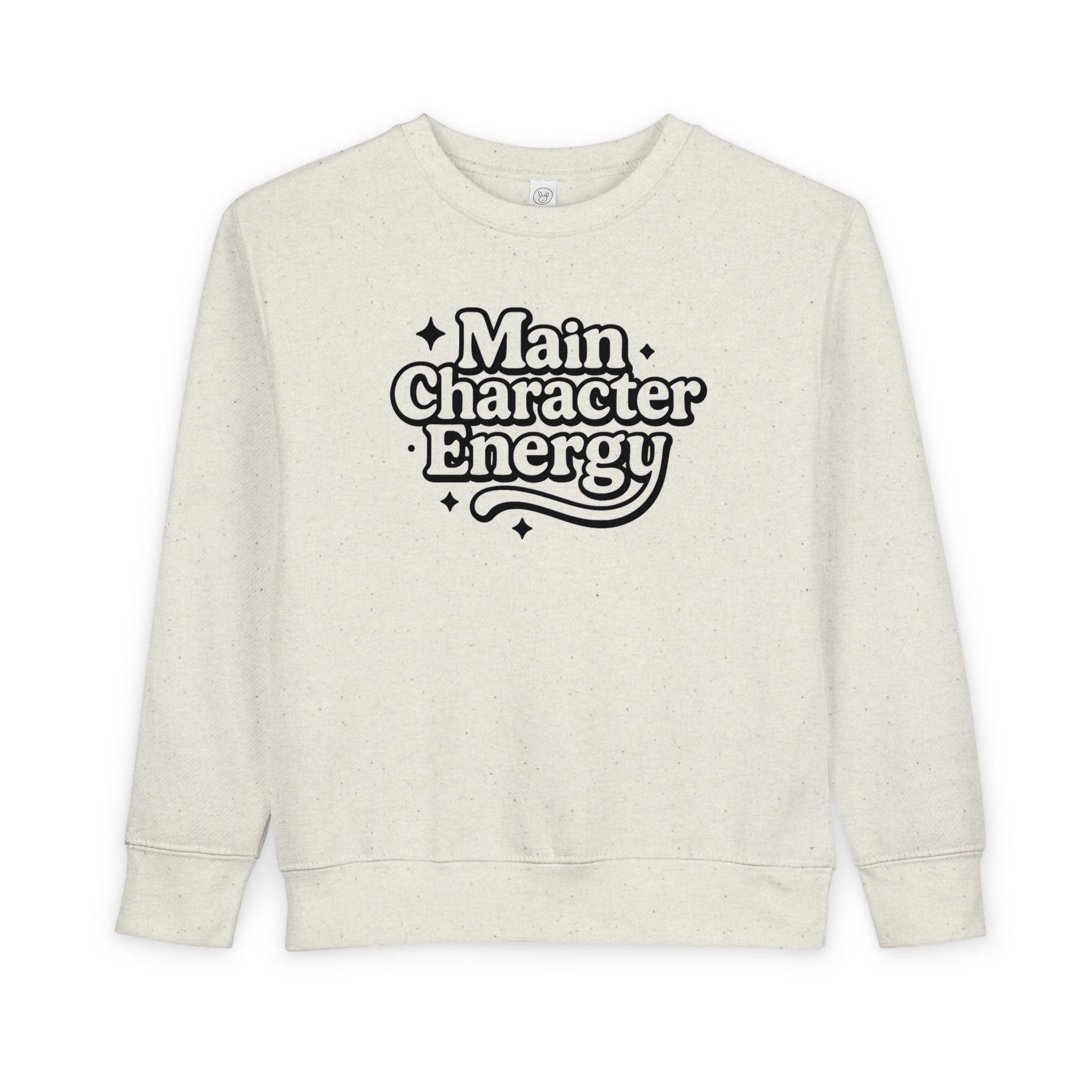 Main Character Energy Toddler Sweatshirt