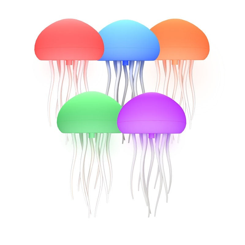 GlowFlow™ Jellyfish LED Lamp – Smart, Soothing & Sound-Reactive