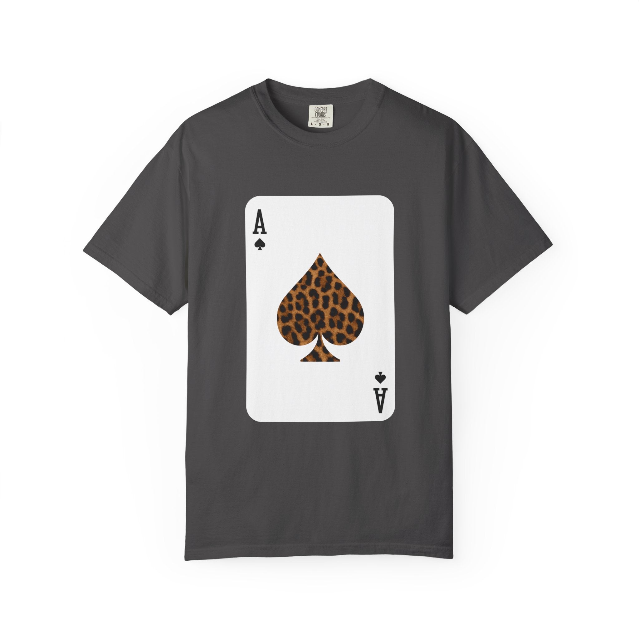 Playing Card Leopard Ace Tee